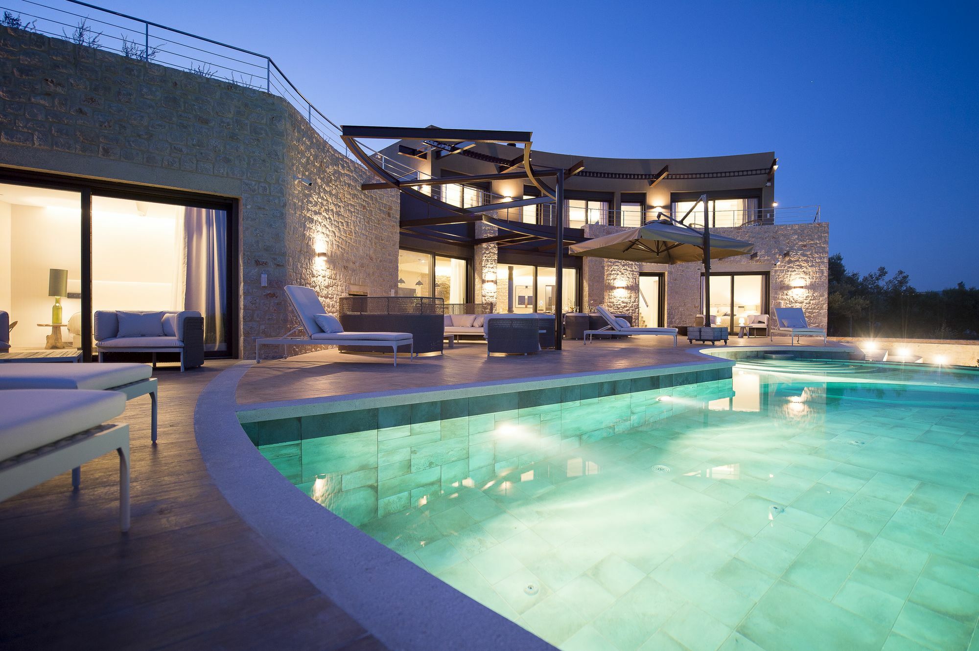 Luxury Villa The Olive Retreat Tragana  Экстерьер фото