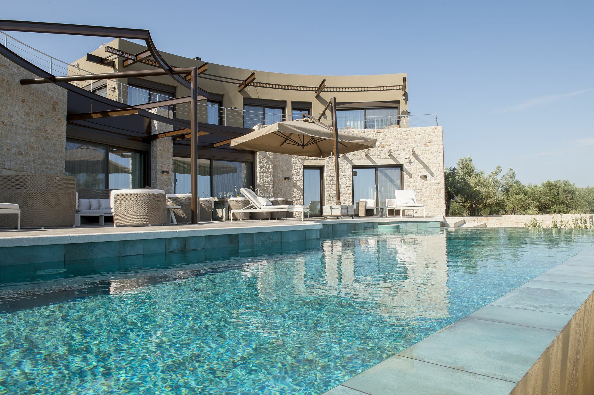 Luxury Villa The Olive Retreat Tragana  Экстерьер фото